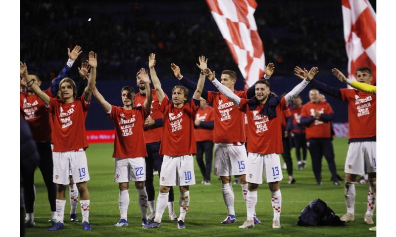 Đội bóng quốc gia Croatia.