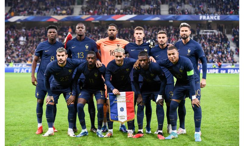 Pháp sở hữu đội hình mạnh.